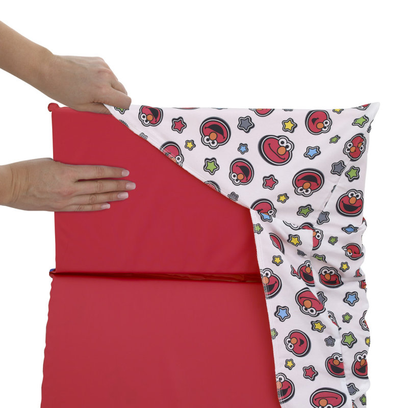 Sesame Street NoJo Disney Elmo with Stars Fitted Crib Sheet | Wayfair